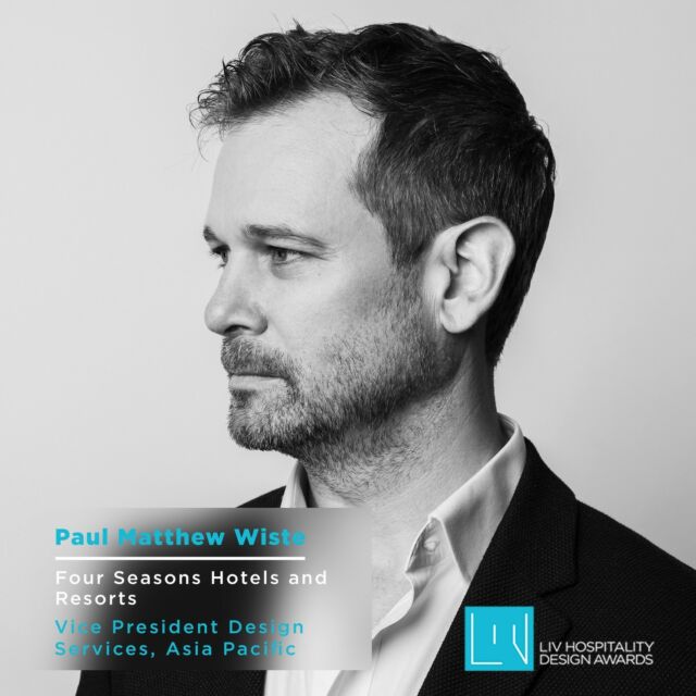 𝗠𝗘𝗘𝗧 𝗧𝗛𝗘 𝗝𝗨𝗥𝗬 𝗠𝗘𝗠𝗕𝗘𝗥𝗦 𝗢𝗙 𝗧𝗛𝗘 𝗟𝗜𝗩 𝗔𝗪𝗔𝗥𝗗𝗦!

Paul Matthew Wiste, Vice President of Design Services, Asia Pacific Four Seasons Hotels and Resorts 

Paul is the Vice President of Design + Construction at Four Seasons for the Asia Pacific region. He leads a team currently developing 17 newly built hotels and resorts across the region and numerous CAPEX projects within the existing portfolio.

Meet Paul: https://ow.ly/tIoY50PKpe6

@fourseasons

#designawards #designcompetition #innovation #awards #livawards #hospitality #hospitalityawards #design #interiordesign #architecture #designer