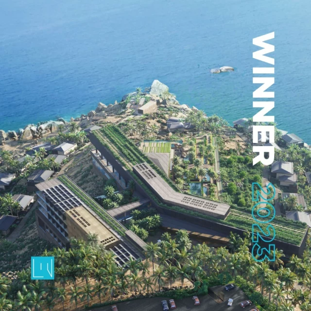 Thalasso Center, Hotel and Villas | Winner in Architectural Design Wellness (SPA, Yoga, Retreat)⁠
⁠
The resort complex is a striking addition to Vietnam's architectural landscape in Thuan Nam District. Located on the rugged coastline south of Phan Rang, the complex includes a hotel, a Thalassotherapy center, and various villas. It seamlessly integrates the area's geography, Vietnamese cultural heritage, and historical significance.⁠
⁠
“The resort embodies a sophisticated and refined notion of luxury, which is what visitors seek when they come to the site.”⁠
⁠
Company: De-So Asia Design Consultant Joint Stock Company⁠
Lead Designer: De-So Asia⁠
Architect: Olivier Souquet⁠
⁠
📍 Location: Phuoc Dinh Commune, Thuan Nam District, Ninh Thuan Province, Vietnam⁠
⁠
Click the link in bio to learn more about the project. ⁠
⁠
#livhospitalitydesignawards #livawards #hospitalityawards #design #designaward #thalassocenter #architecturaldesign #wellness