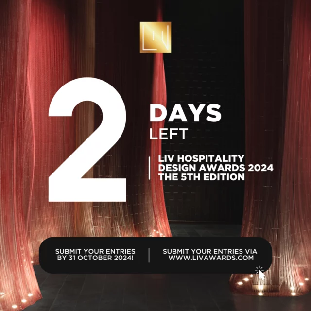 📣 2 DAYS LEFT TO SUBMIT YOUR ENTRIES! 📣⁠
⁠
This is your FINAL CALL to submit your entries for the 5th edition of the LIV Hospitality Design Awards! ⁠
⁠
From resorts and mountain destinations to the best restaurants, we cannot wait to see all your outstanding projects that elevate guest experiences and shape the future of living and dining spaces.⁠
⁠
Submissions close this Thursday, 31 October 2024. Click the link in bio to register today! ⁠
⁠
Photo: Chuanhuo · National Trend Cultural Theme Restaurant by Shenzhen Nothing But Design Co., Ltd., Winner in Interior Design Restaurant – Theme⁠
⁠
hashtag#bltbuiltdesignawards hashtag#bltawards hashtag#architecturaldesign hashtag#design hashtag#designaward