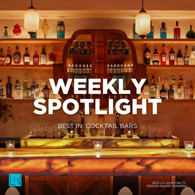 Weekly Spotlight: Best in Cocktail Bars 🍸⁠
⁠
In this week's roundup, we're showcasing the best of our winners in the cocktail bar interior and architectural design category! ⁠
⁠
Take a look at these tasteful designs, be inspired, and perhaps add these to your list for your next pub crawls. 🍾⁠
⁠
Featured winners: ⁠
🏆 Heartbreaker by Run For The Hills⁠
🏆 4TH Wall by TasteSpace Co., Ltd.⁠
🏆 Fin's Bar, The Lodge Jamberoo by Studio BARBARA⁠
🏆 The Alchemist, Berlin by Blacksheep ⁠
🏆 La Casa Dragones by Meyer Davis⁠
🏆 Apotheke NoMad by Tier Creative⁠
🏆 Nebula - London City Island by Common Ground Workshop⁠
⁠
#weeklyspotlight #livhospitalitydesignawards #hospitalityawards #cocktailbars