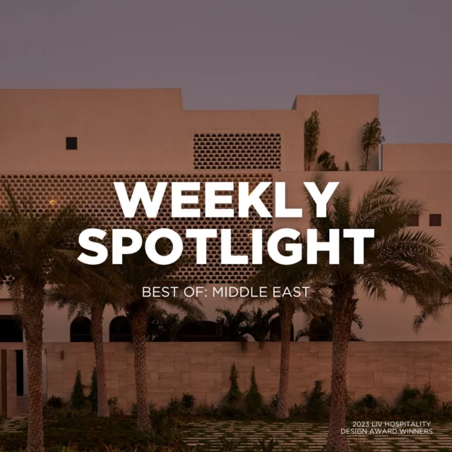 🌟 Weekly Spotlight: Best of Middle East 🌟⁠
⁠
This week, we're taking you on a journey through some of our winning entries, showcasing the best of the Middle East! From luxurious residential projects to serene beach resorts, these designs are sure to inspire. ✨🏡🏖️🏜⁠
⁠
Take a look at these stunning winners and let their creativity spark inspiration for your next design!⁠
⁠
Featured winners: ⁠
🏆 Eteya by ISTO STUDIO⁠
🏆 Nikki Beach Resort & Spa by SSH⁠
🏆 Dragonfly by ISTO⁠
🏆 Casa Amal by The Stella Collective⁠
⁠
#weeklyspotlight #livhospitalitydesignawards #hospitalityawards #livawards #livdesignawards  #middleeast